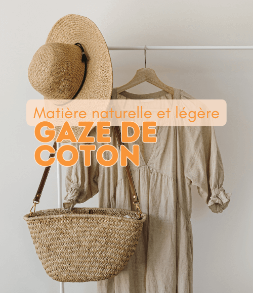 Gaze de coton : la matière naturelle ultra légère qu'on va toutes porter cet été 🌿