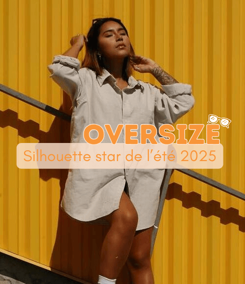 Oversize & fluidité : la silhouette star de l’été 2025