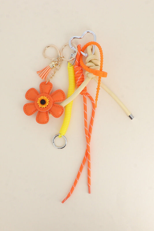 Bag charm à fleur PAOLA