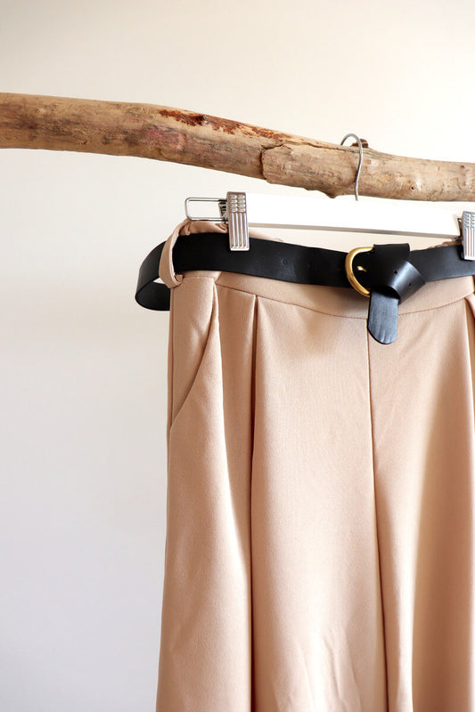 Pantalon à pinces avec ceinture MADRID