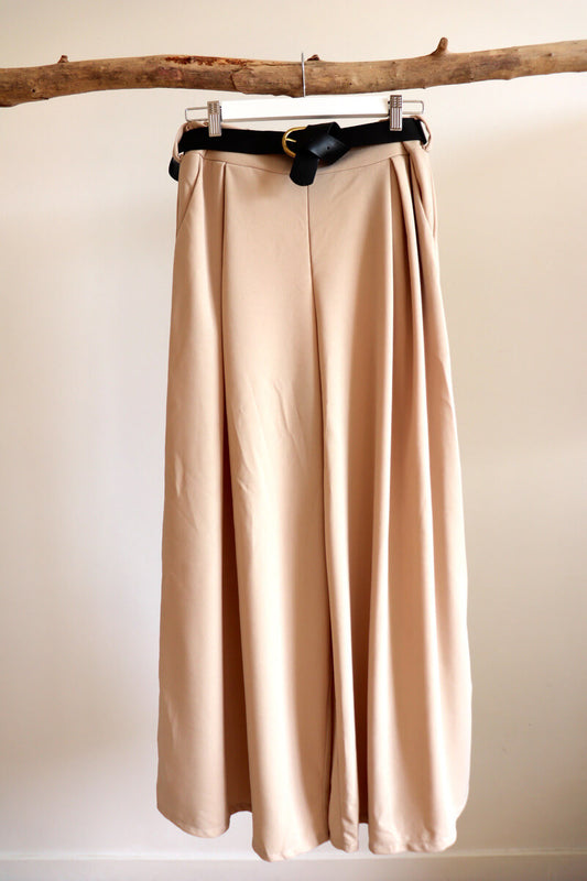Pantalon à pinces avec ceinture MADRID