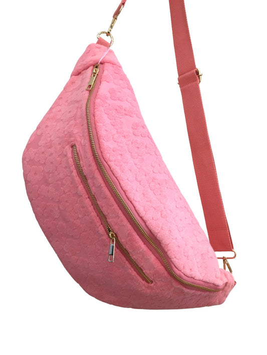 Sac banane éponge rose CANCUN